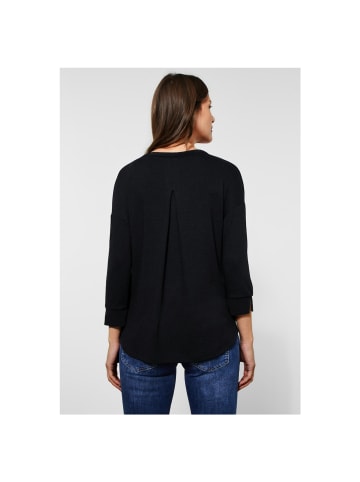Street One Langarmshirt in Black