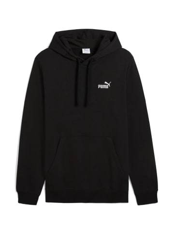 Puma Hoodie 'ESS Small No. 1' in schwarz