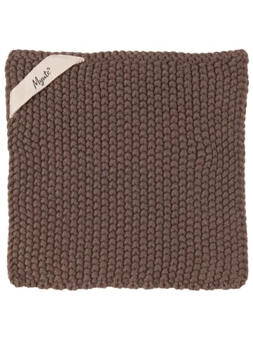 IB Laursen Topflappen Mynte gestrickt in soil