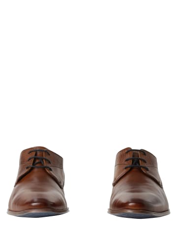 Bugatti Schnürschuhe in cognac - 0001