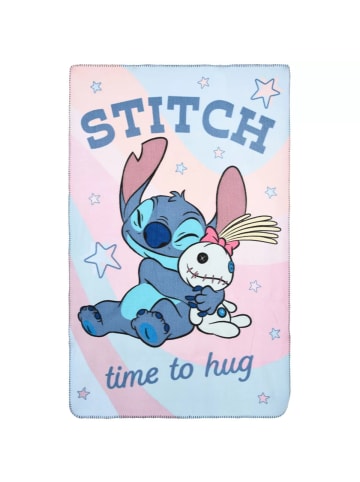 Lilo & Stitch Fleecedecke 100x150cm – Time to Hug Decke