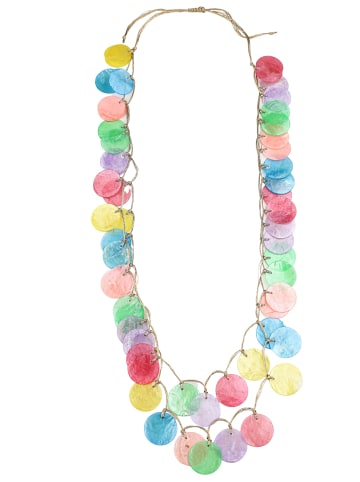 collezione alessandro Lange Kette " Tulum " in multi