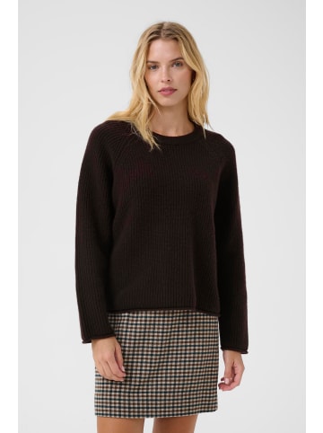 PART TWO Strickpullover LuahPW Oversize fit in Ganache