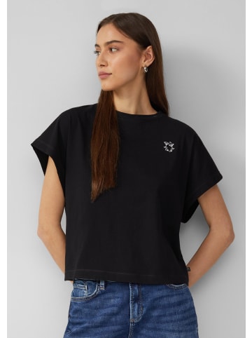 QS T-Shirt in 9999_schwarz