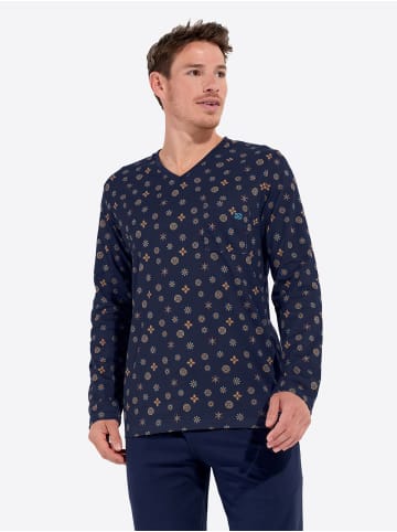 HOM Pyjama Mandala in navy print