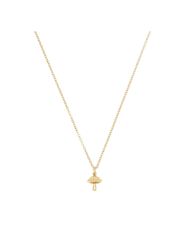 Noelani Kette mit Anhänger Silber 925, gelbvergoldet in Gold