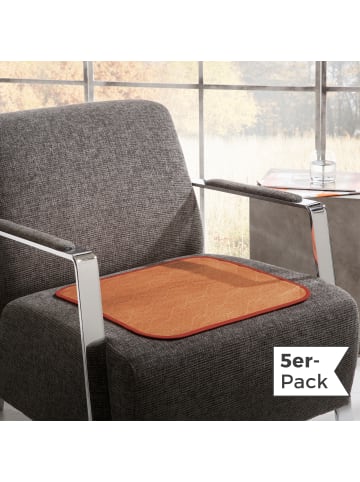 Erwin Müller Inkontinenz-Sitzauflage 5er-Pack in terracotta