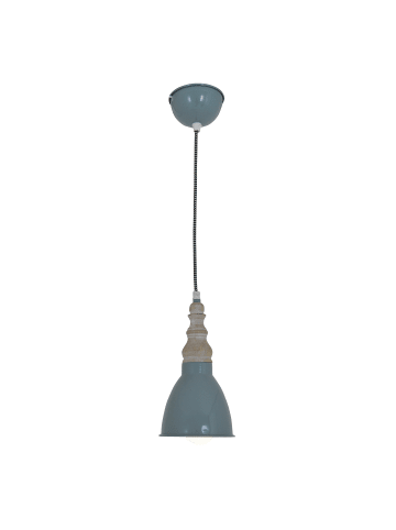 näve Pendelleuchte "DELHI" in grün - (L)13 cm x (B)13 cm x (H)102 cm