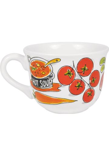Blond Amsterdam Suppenschale Red Soup in Bunt - 14cm