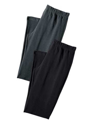 Vivance Active Caprileggings in 1x anthrazit-meliert, 1x schwarz