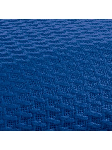 Erwin Müller Baumwolle Sommer-Decke 2er-Pack Siena in blau