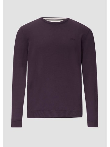 s.Oliver Strickpullover  in  4868_aubergine