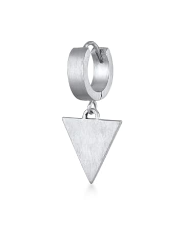 KUZZOI Ohrringe 925 Sterling Silber Dreieck in Silber