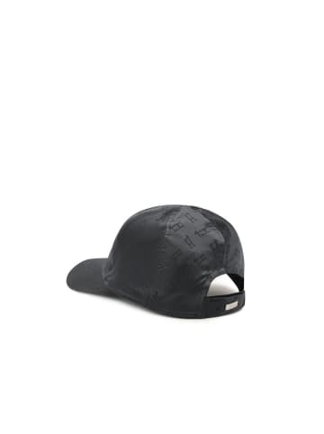 Herno Schwarz Polyamid Cap (Baseball Hut)