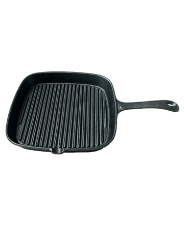 GAUMENKICK Grillpfanne Gusseisen in schwarz - 22cm