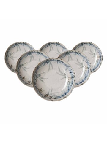 Ritzenhoff & Breker 6er Set Suppenteller Todi ø 21 cm blau in blau