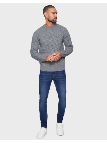Threadbare Strickpullover Macsen in Mid Grey Melange