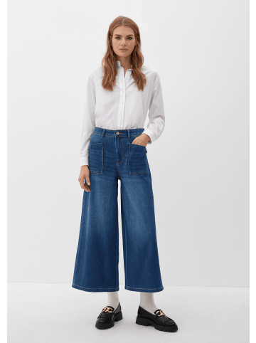 s.Oliver Denim Hose 3/4 in Blau