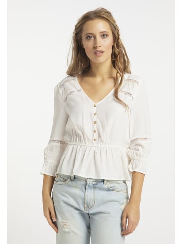 usha FESTIVAL Damen Bluse in Wollweiss