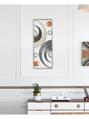 kobolo Metallbild WALLMET3DECO in Bunt