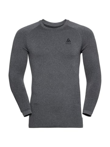 Odlo Unterhemd BL TOP Crew neck l/s PERFORM in Grau