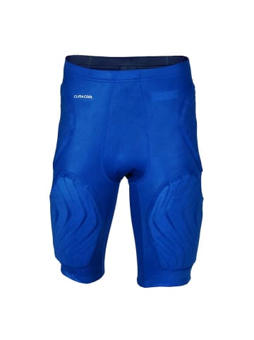 adidas Hose Techfit Padded Short gepolstert GFX in Blau