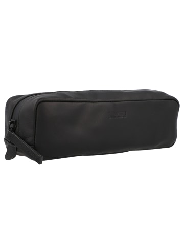 Leonhard Heyden Den Haag Stifteetui Leder 20 cm in schwarz