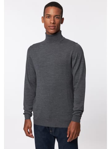 Roy Robson Strickrollkragenpullover Merinowolle - Easy Care in SILVER