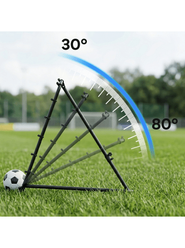 Neolymp Rebounder "RF210" in Schwarz, 125x125 cm
