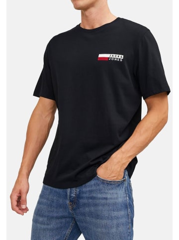 Jack & Jones T-Shirt Corp in Black / small print