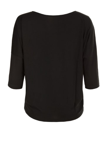 Winshape Ultra leichtes Modal-3/4-Arm Shirt MCS004 in schwarz