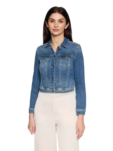 Vera Mont Jeansjacke mit Waschung in Blau