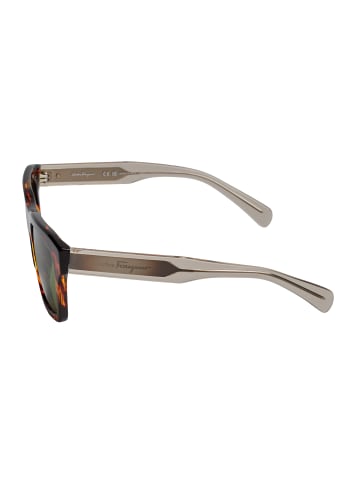 Salvatore Ferragamo Sonnenbrille in Brown
