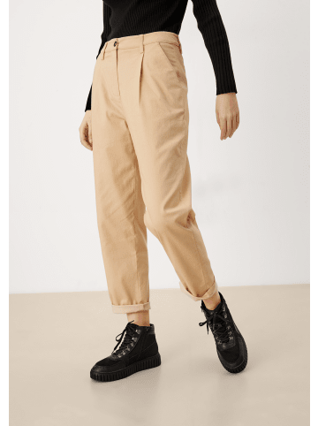 QS Hose lang in Beige