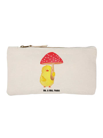 Mr. & Mrs. Panda Mäppchen Küken Fliegenpilz ohne Spruch in Weiß