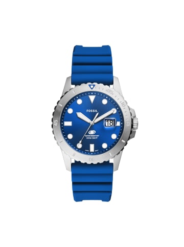 Fossil Armbanduhr in blau