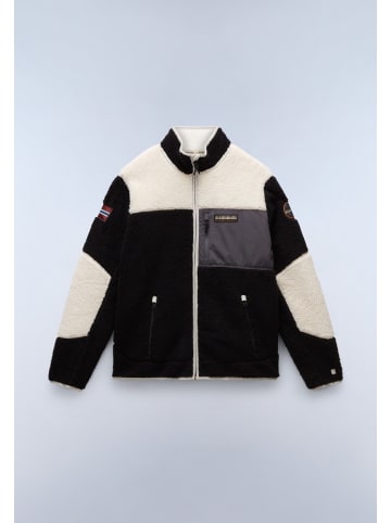 Napapijri Pullover "Yupik Fz 3" in Schwarz