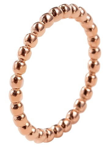 Adeliás Damen Ring aus Edelstahl in gold