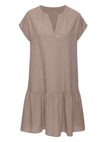 Vivance by Lascana Blusenkleid in taupe
