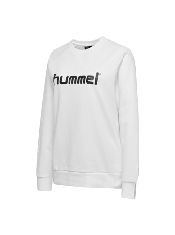 Hummel Sweatshirt Training Langarm Top Sport in Weiß
