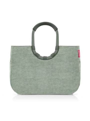 Reisenthel Loopshopper L frame twist sage in taupe