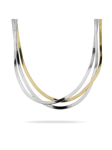 LIEBESKIND BERLIN Kette Snake-Chain in bicolor