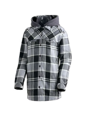 Maier Sports Bluse Camquadri W in Grau0621