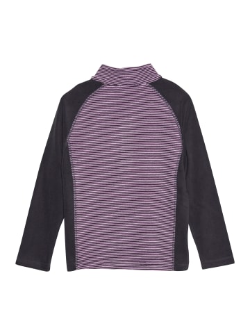 Color Kids Strickfleece-Pullover COFleece in Lila