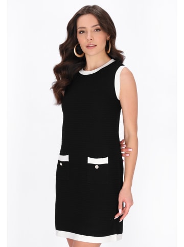 faina Women Dress in black white