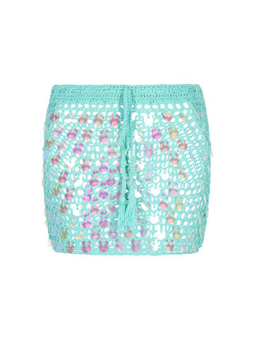 IZIA Women Skirt in turquoise