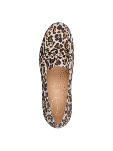 Tamaris WIDE FIT Slipper in BEIGE LEO