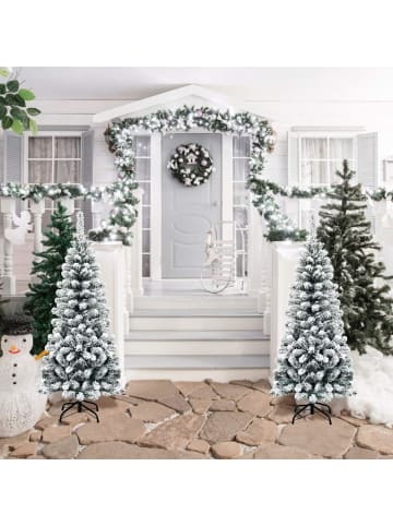 COSTWAY Künstlicher Weihnachtsbaum in Grün