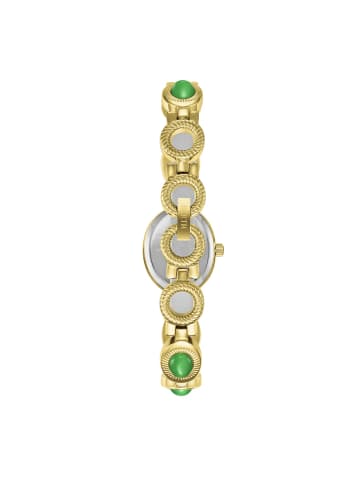 Bertha Rosalie Armbanduhr in Gold/Green