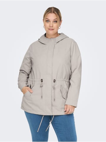 ONLY Carmakoma Jacke in Silver Lining